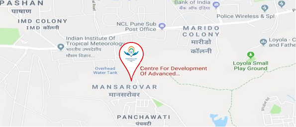 C-DAC Map